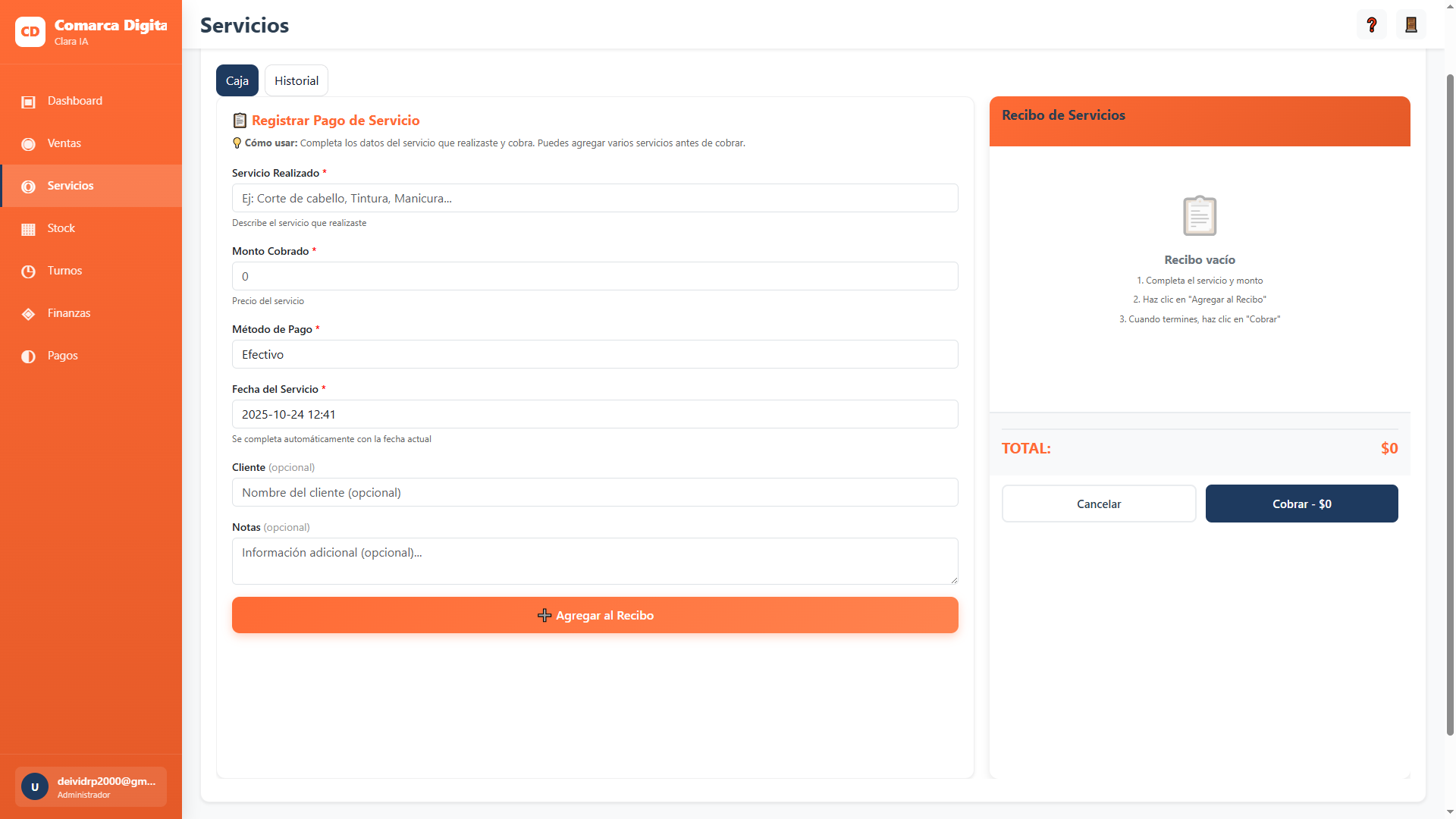 POS Ventas y Servicios